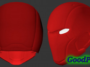 set of masks spider-man deadpool deathstroke black panther 7in1 3d print model 3D Print Model