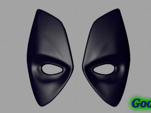 deadpool mask v1 3D Print Model