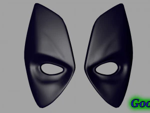 deadpool mask v1 3D Print Model