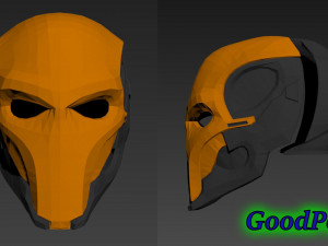 deathstroke helmet 3D Print Model