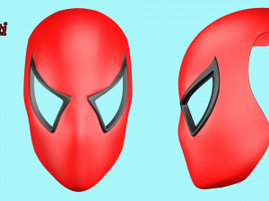 spider-man mask v3 3D Print Model
