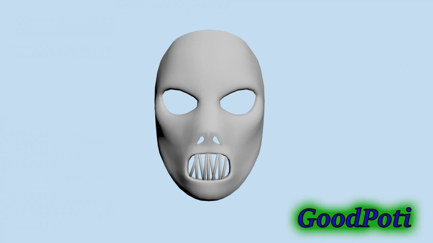 paul grey mask 3D Print Model .c4d .max .obj .3ds .fbx .stl .blend 