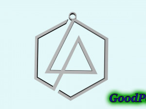 logo linkin park 3D प्रिंट मॉडल