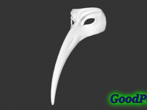 bird mask 3D Print Model