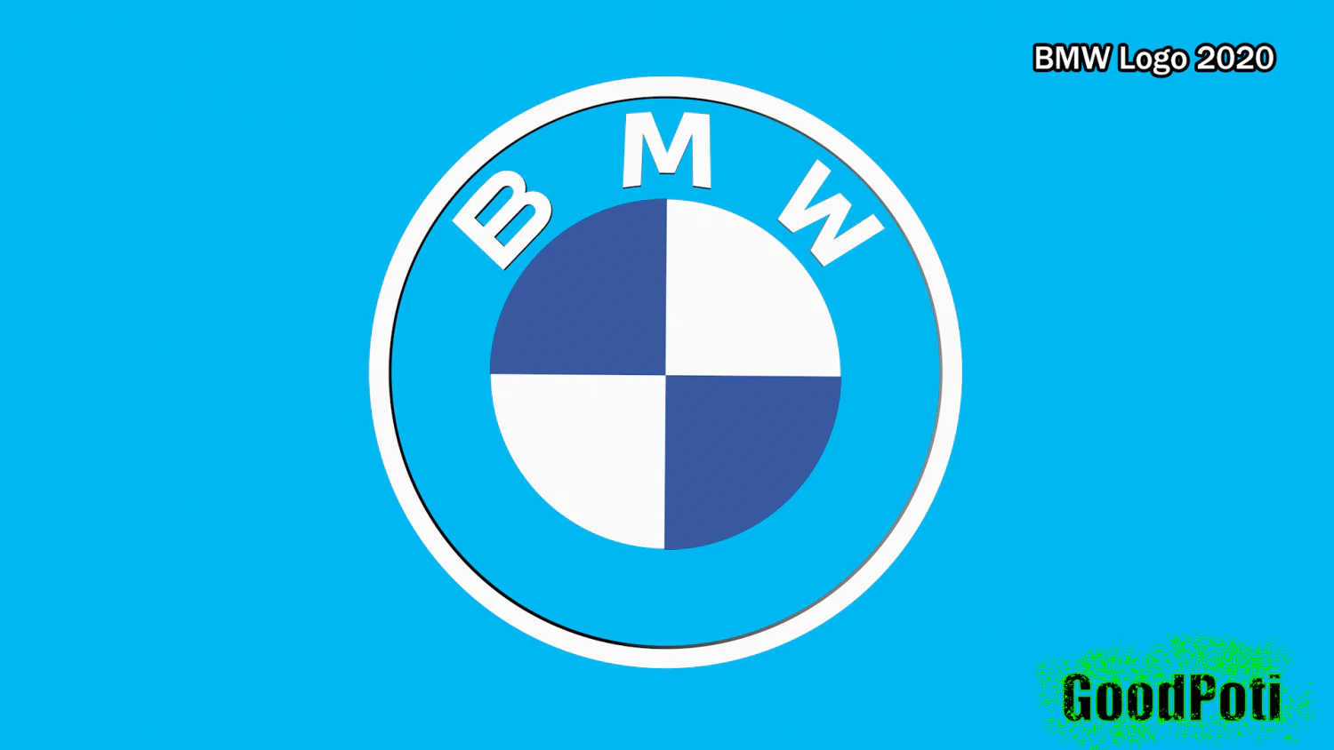 bmw logo 2020 3D Print Model .c4d .max .obj .3ds .fbx .stl .blend 