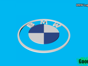 bmw logo 2020 3D printmodel