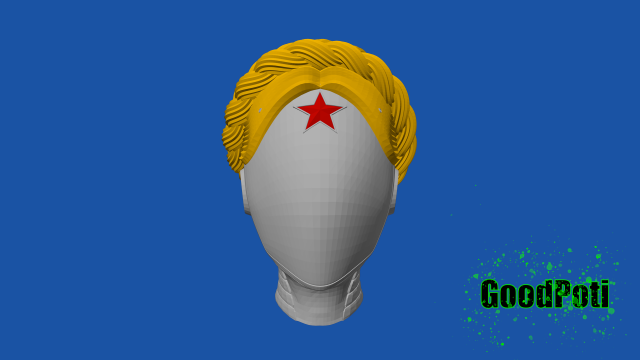 Twins Mask Atomic Heart 3D 모델 .c4d .max .obj .3ds .fbx .stl .blend 