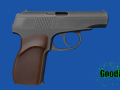 PM - Makarov Pistol 3D Model
