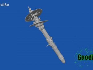 Zvezdochka Atomic Heart 3D Model