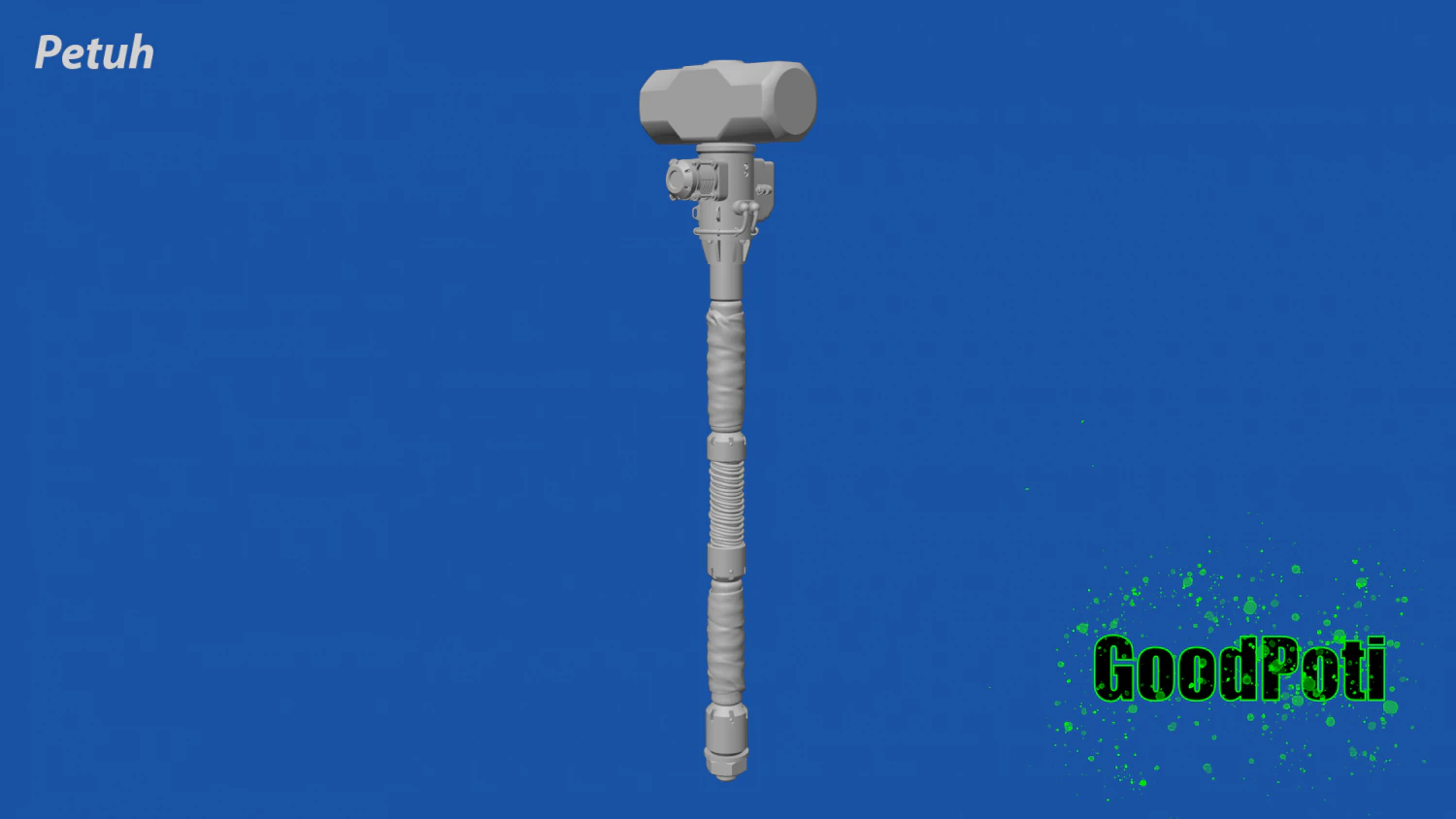 Petuh Atomic Heart 3D Model .c4d .max .obj .3ds .fbx .stl .blend