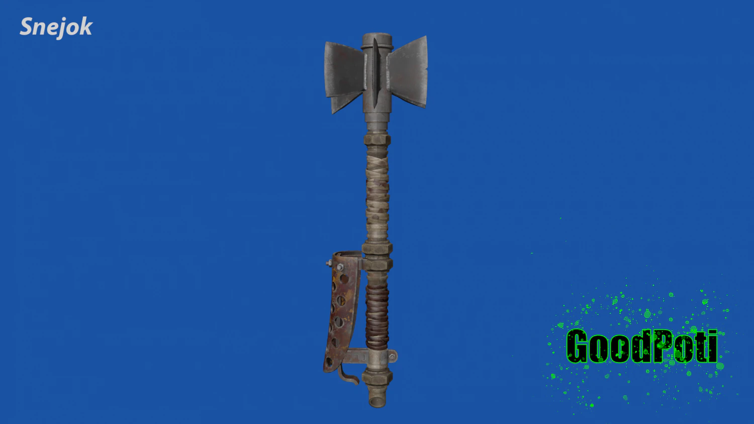 Snejok Atomic Heart 3D Model .c4d .max .obj .3ds .fbx .stl .blend