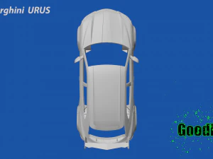 Lamborghini-URUS 3D Print Model