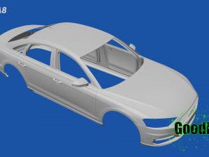 Audi A8 3D Baskı Modeli