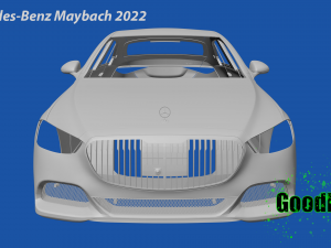 Mercedes-Benz Maybach 2022 3D Принт Модель