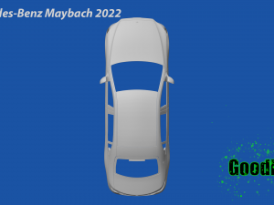 Mercedes-Benz Maybach 2022 3D Принт Модель