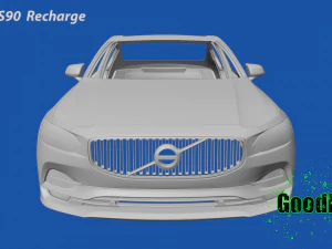 Volvo S90 Recharge 3D Print Model