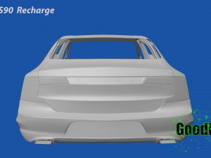 Volvo S90 Recharge 3Dプリントモデル