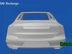 Volvo S90 Recharge 3D Print Model