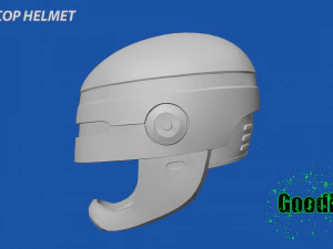ROBOCOP HELMET 3D Print Model
