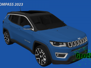JEEP COMPASS 2023 3D Model