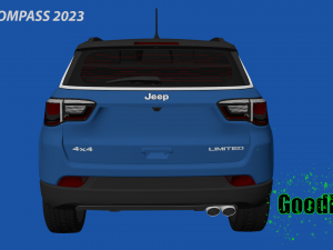 JEEP COMPASS 2023 3D Model