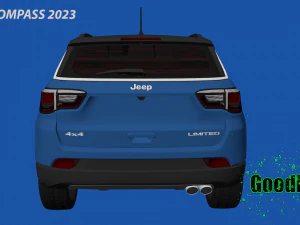 JEEP COMPASS 2023 3D Model