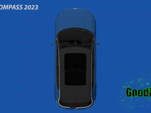 JEEP COMPASS 2023 3D Model