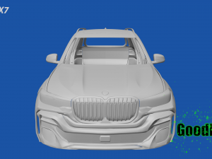 BMW-X7 3D 打印模型