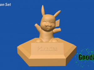 Pokemon Set Toys print 13 in 1 3D 프린트 모델
