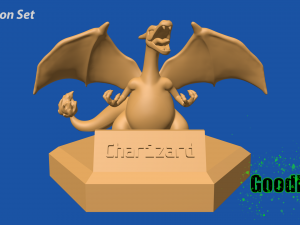 Pokemon Set Toys print 13 in 1 3D 프린트 모델