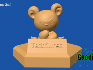 Pokemon Set Toys print 13 in 1 3D 프린트 모델