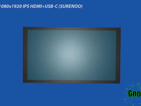 55 inch 1080x1920 IPS HDMIUSB-C SURENOO Modèle 3D