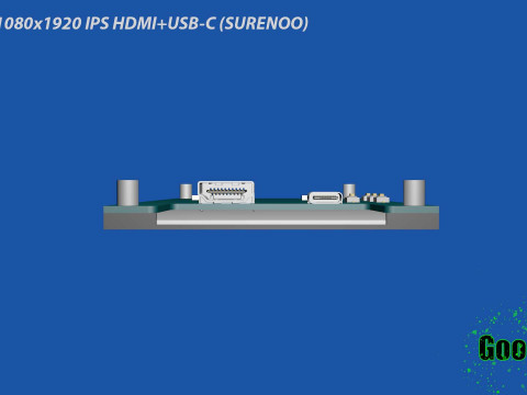 5 5 inch 1080x1920 IPS HDMIUSB-C SURENOO 3D Model