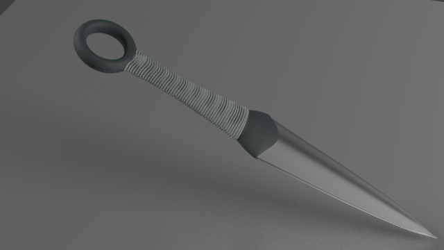 3D model HIE Chinese Big Knife N1 VR / AR / low-poly