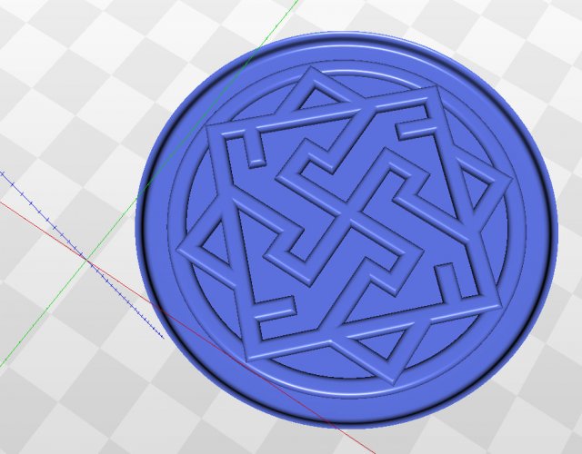 Download slavic amulet 3D Model