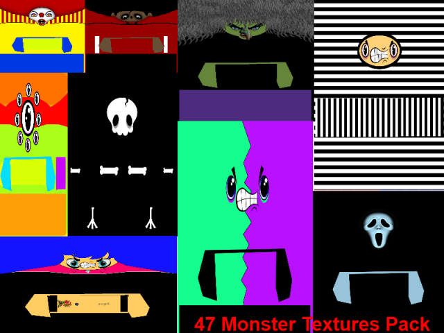 93 monster character extra pack 3Dモデル .c4d .max .obj .3ds .fbx .stl .blend 
