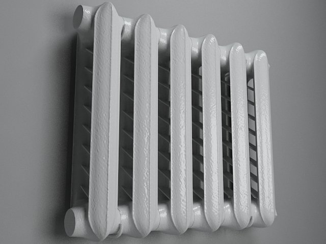 radiator Modelo 3D .c4d .max .obj .3ds .fbx .stl .blend 