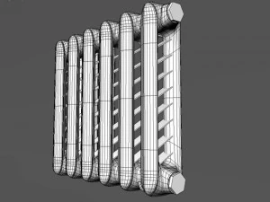 ラジエーター 3Dモデル