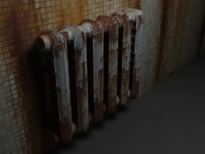 ラジエーター 3Dモデル