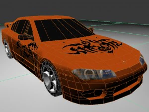 nissan silvia s15 3D Model