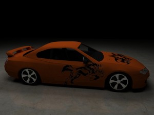 nissan silvia s15 Modèle 3D