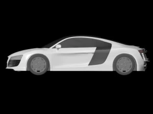 audi r8 3D Model
