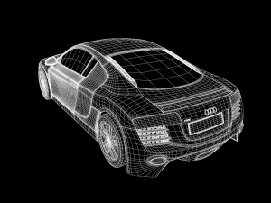 audi r8 3D Модель
