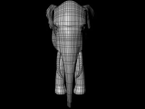 asia elephant 3D Model