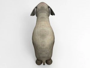 asia elephant 3D Model