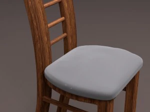 set of chairs 3D Model
