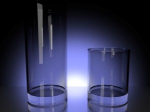 set of modern glasses 3D Модель