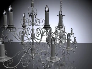 crystal ceilling lights 3D Model