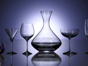 wine set 3D Model