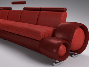 sofa 1 Modelo 3D